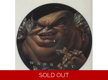 Warrant ‎– Heaven - UK Limited Edition 3 Track 12" Picture Disc In PVC Sleeve